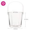 Toyo Sasaki Glass Ice Bucket Rabin J-55176 Made in Japan