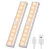 OUSFOT Cabinet Lighting LED Motion Sensor, 10 LED Base Cabinet