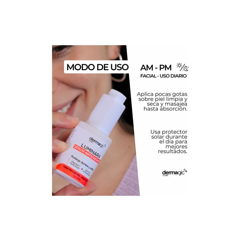 Serum Antioxidante Dermagic Con Vitamina C Iluminador 30ml