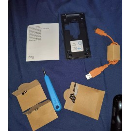 Unbranded Video Doorbell 2 2nd Gen Spare Parts Back Plate Wiring Screws Mount Bracket Kit