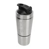 Shaker Bottle Stainless Steel Protein Shaker with Scales Portable Shaker
