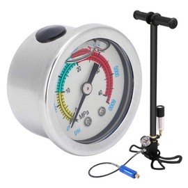 Diving Air Pumps Pressure Gauge 40Mpa 6000Psi Oil Filling Diving Rebreather Equipment Pressure Gauge Diving