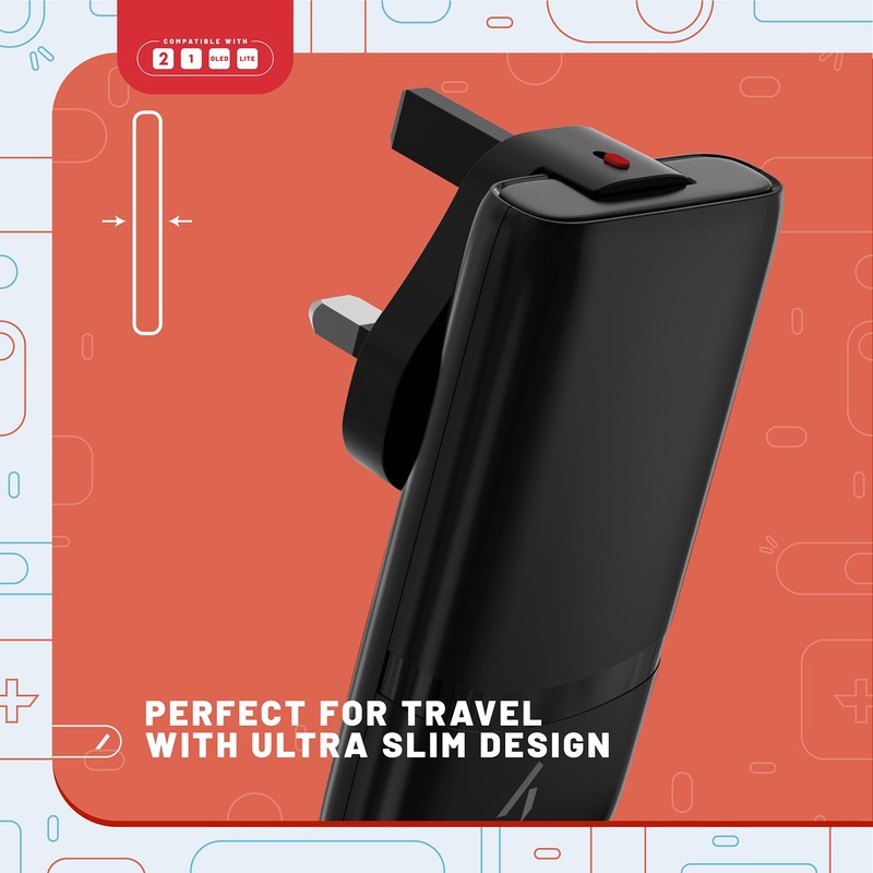 STEALTH Mains Adaptor Compatible with Switch 2