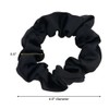 SCRUNCHIES SATIN 6PK