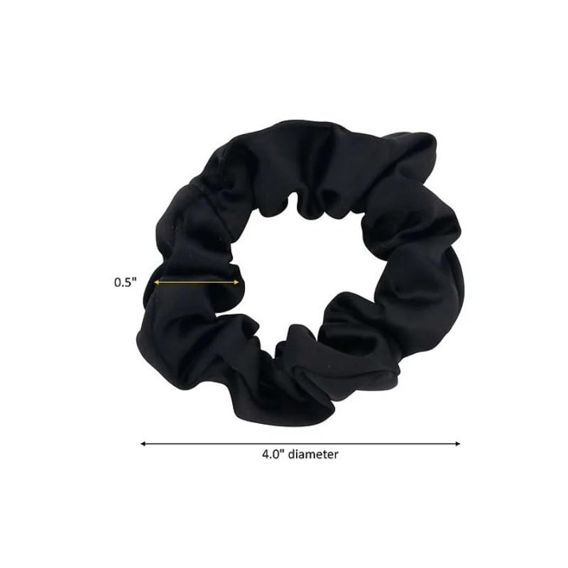 SCRUNCHIES SATIN 6PK