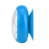 Suction Cup Waterproof Round Mini Wall Clock Decoration For Bathroom