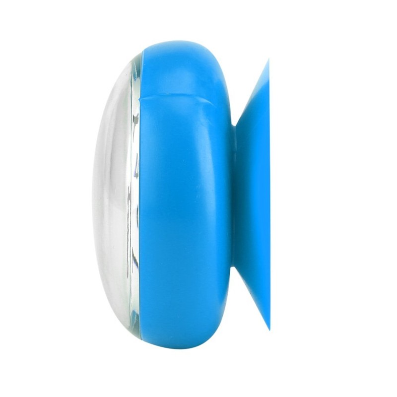 Suction Cup Waterproof Round Mini Wall Clock Decoration For Bathroom