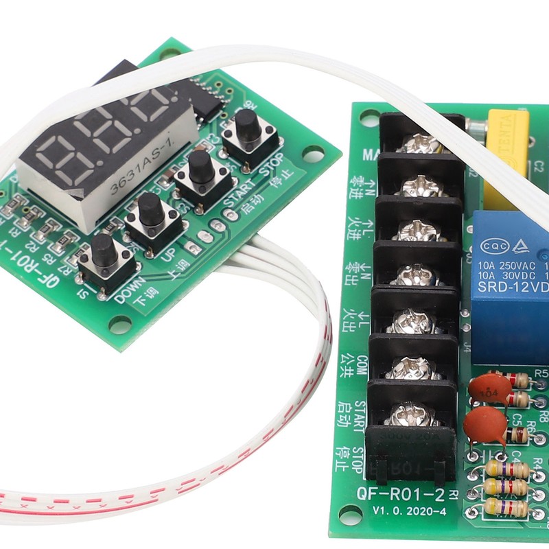 Delay Relay Module Optocoupler Isolation Timer Industrial Control Components QFR012