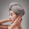 Gadpiparty Toalla Rápido Microfibra para 2 Envolver el Piezas Cabello