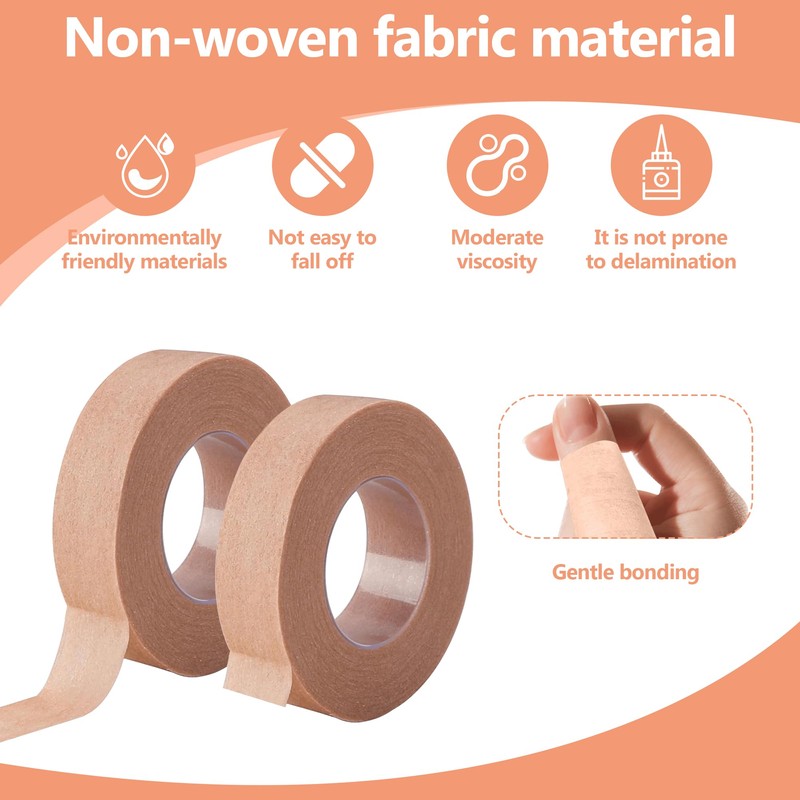 4Rolls Micropore Tape, Skin Friendly Material Nose Tape After Rhinoplasty