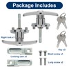 Litoexpe 2 Pack Left & Right Truck Side Cap Locking