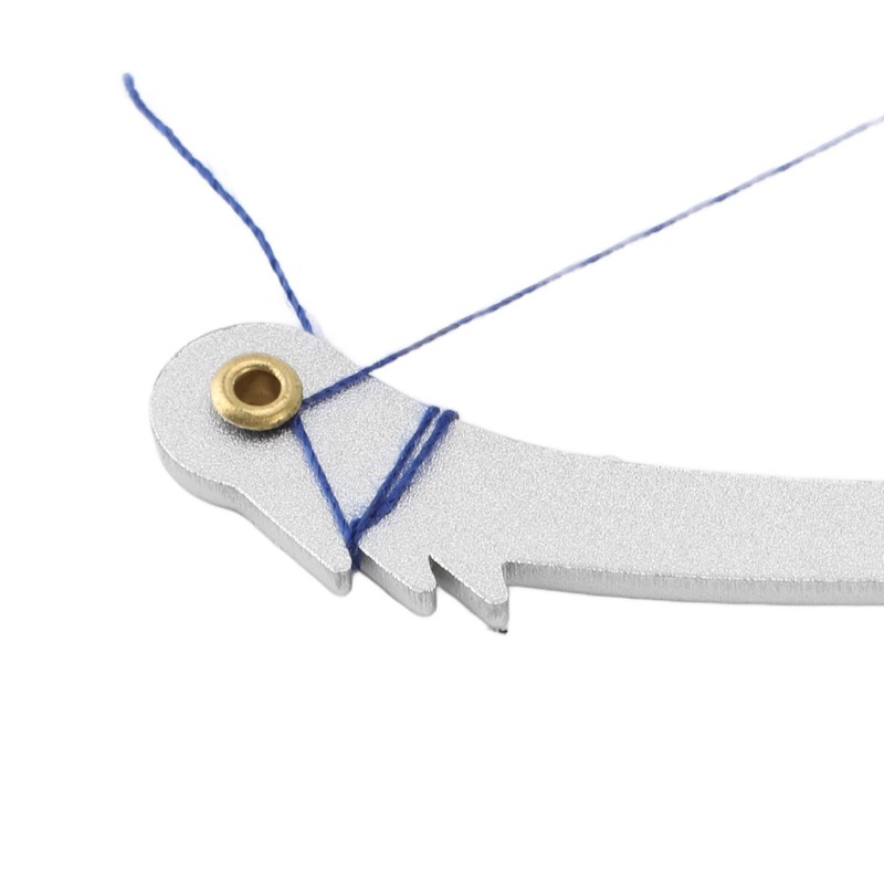 Horizontal Bead Mapping Ruler Professional Eyebrow Measure Ruler with String