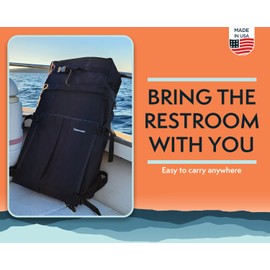 Cleanwaste GO Anywhere Toilet Storage Back Pack