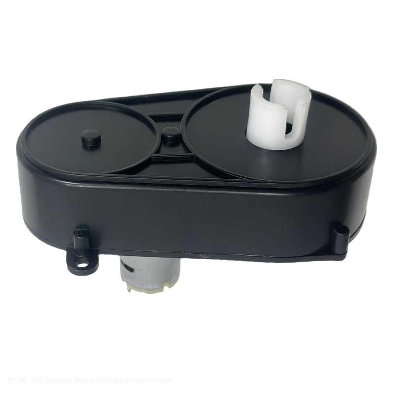 RS390 24V Steering Wheels Gearbox with Motor for Ride On
