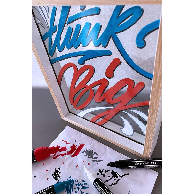 STABILO Acrylic Marker FREE Acrylic - T800C 2-3 mm Bullet