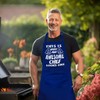 LINEN CLOSET® Bbq Aprons for Men Funny Aprons Awesome Chef