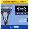WILKINSON SWORD - Hydro 3 Razor Blades For Men |