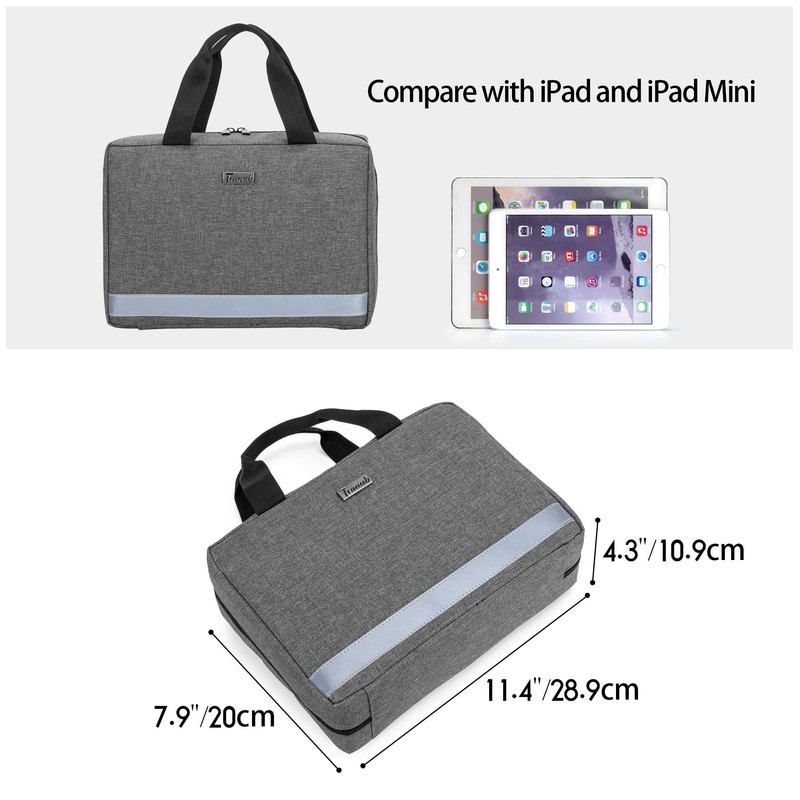 Trunab - Bolsa portátil médica para uso doméstico, Gris
