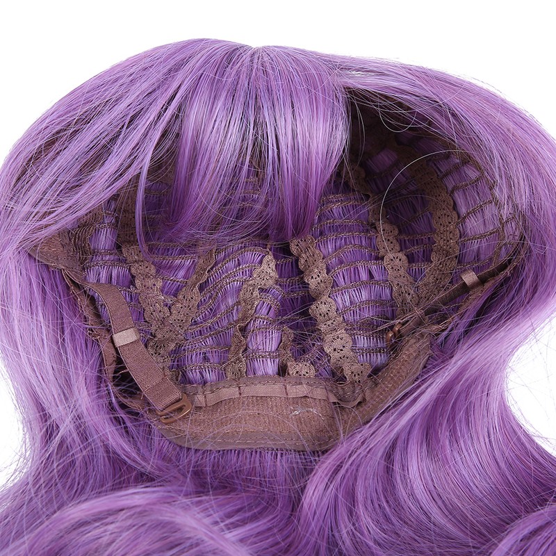 High Temperature Synthetic Women Hair Charming Wavy Wigs Short for