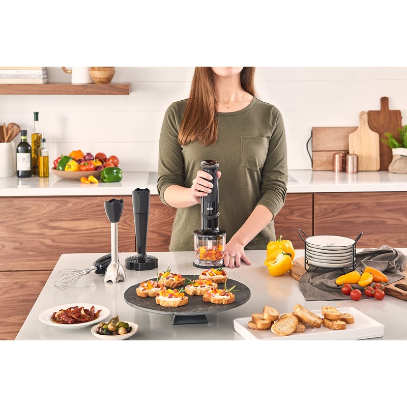 Braun Multiquick 5 Vario Hand Blender (SS Blending Shaft+1.5C Chopper+