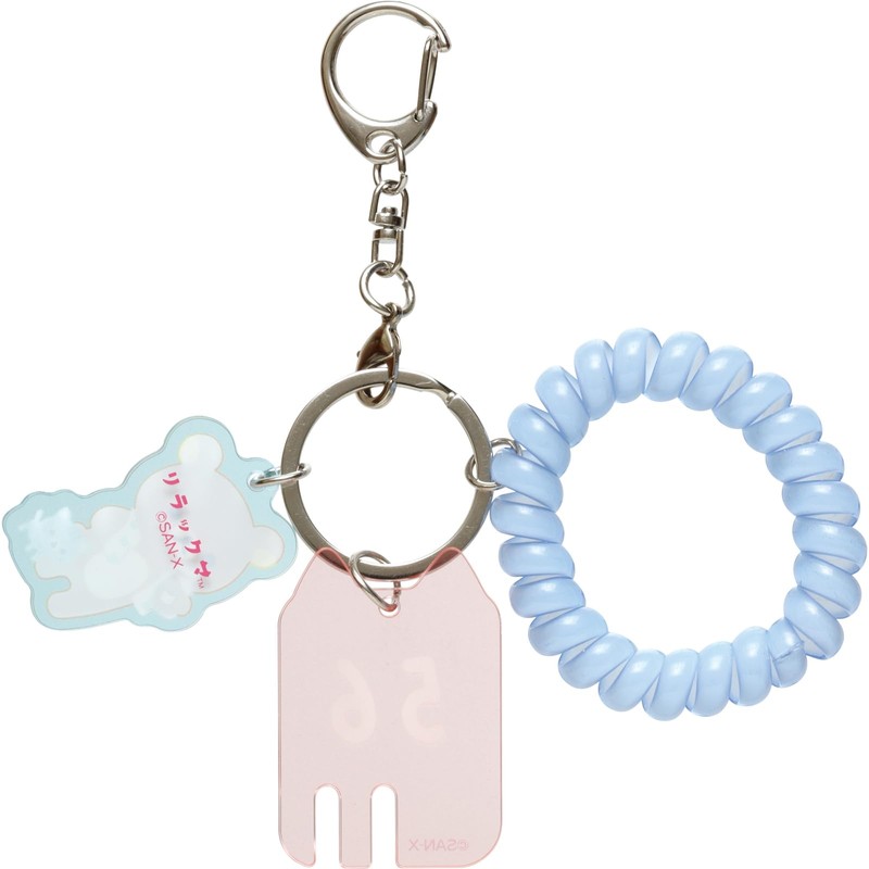 AB16601 Rilakkuma Neko no Yu Keyring Rilakkuma
