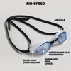 ARENA Air-Speed Racing Goggles For Adults, Pool Goggles With Wide