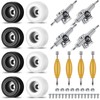 16 Pcs Standard Fingerboard Tool Set CNC Lathed Fingerboard Bearing