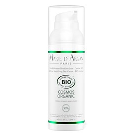 MARIE D'ARGAN PARIS - MARIE D' ARGAN Crema Matificante de Día 50 ml, Con Polvo De Arroz, Bambú, Nenúfar Y Soja, Rostro Sin Brillo Y Tono...