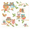 Ambiente - Napkins - Owls in Summerland - Owl /