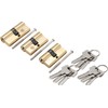 Keyed Alike Security Cyclinder Lock Set