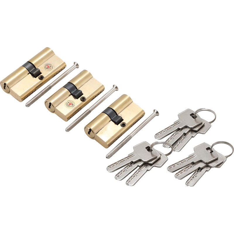 Keyed Alike Security Cyclinder Lock Set