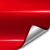 VViViD+ Gloss Liquid Metal Red Vinyl Car Wrap Film (1ft