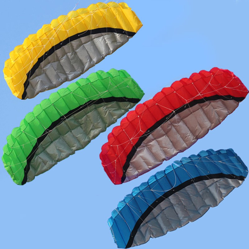2.5m Soft Double Line Kite Sports Beach Surfing Stunt Kite