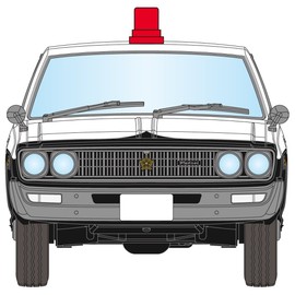 Tomica Limited Vintage LV-N43-12a Cedric Police Car, Finished Product