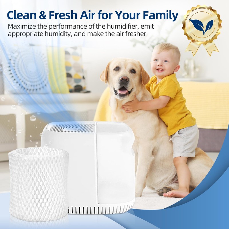 DerBlue 6 Pack Humidifier Replacement Filter Compatible with Canopy Bedside