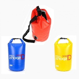 Waterproof Dry Bag for Beach and Camping Fishing 4. Premium 20L - Orange