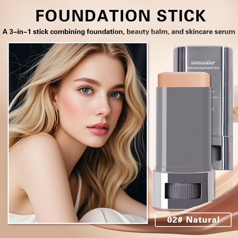 AOAZXBB Splendor Serum Boosted Skin Tint Stick Beauty Balm Lightweight