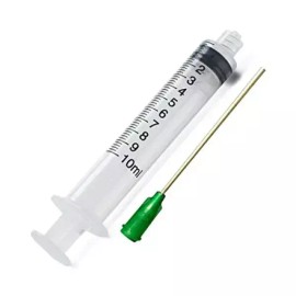 Product Detail Reference 10팩 10ml 10cc 산업용 주사기와 14개의 GA 2인치 블런트 팁 바늘 도포기 오일 디스펜싱에 적합합니다 10 Pack 10ml 10cc Industrial Syringe with 14 GA 2-Inch Blunt Tip Needles Suitable for Oil Dispensing [10]