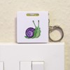 'Happy Snail' Keyring Tape Measure/Spirit Level Tool (KM00041752)