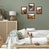 PETAFLOP Wooden Bulk 5x7 Picture Frame Set of 18, Rustic