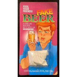 Fake Beer Joke & Gag Novelty Toy - Have Fun at the Bar!