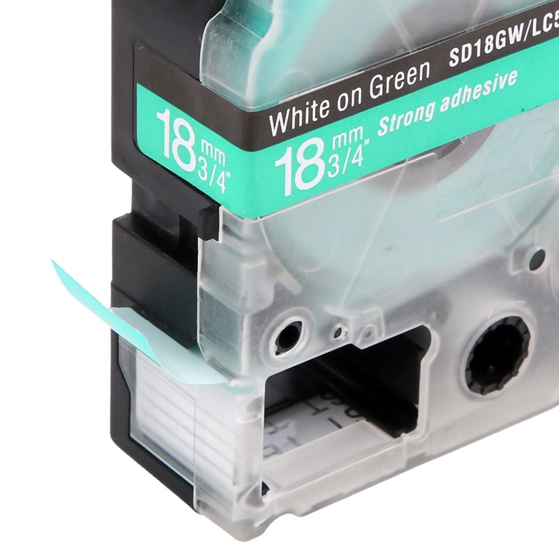 Labeling Tape Corrosion Wear Resistance 18mm Label Making for KING