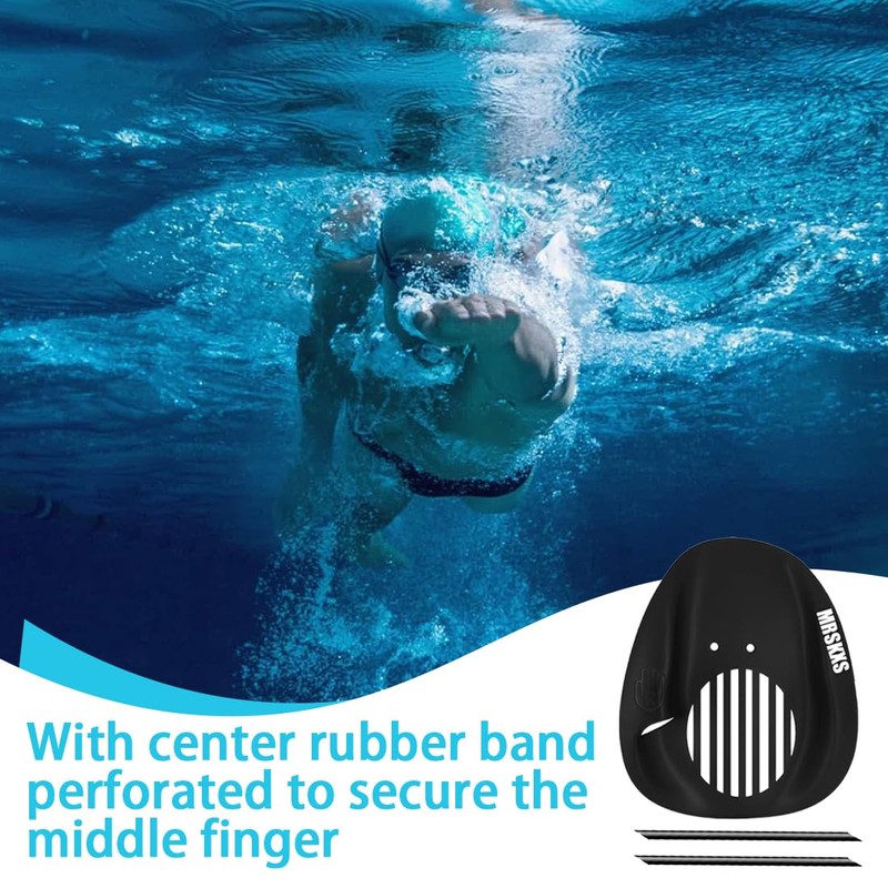 Unisex Swimming Paddles Hand, Training Tool Hand Paddles Swimming, Swimming