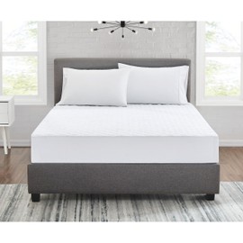 Truly Calm Home for Health - Silver Cool Collection - Full Mattress Pad (54" x 75") - Antimicrobial Treatment,White