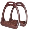 Compositi Reflex Plastic Stirrups with Flexible Wide Tread Surface Brown/Brown