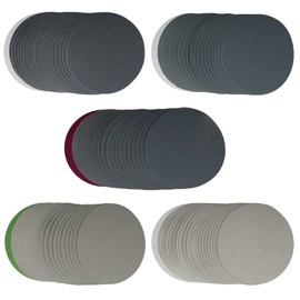 Toolly 100PCS 6 Inch (150mm) Assorted Grit High Performance Waterproof Hook & Loop Sanding Discs Sandpaper 1000/1500/2000/3000/5000 grit for Wet/Dry Sanding Grinder Polishing