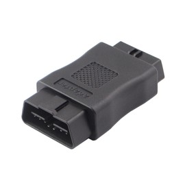 OLLGEN OBD2 OBDII Full 16 Pin Male to Female OBD Cable Splitter Converter Adapter for Diagnostic Port Extender (Black)