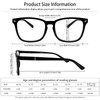 SIGVAN 5 Pack Blue Light Blocking Reading Glasses Fashion Square