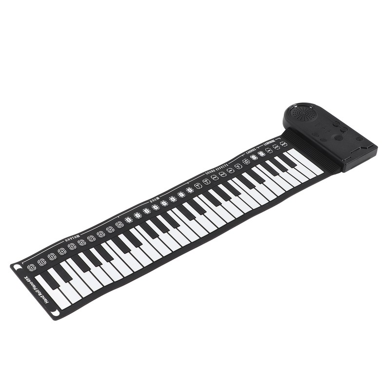 Hand Roll Piano 49 Key Portable Foldable Electric Keyboard Piano