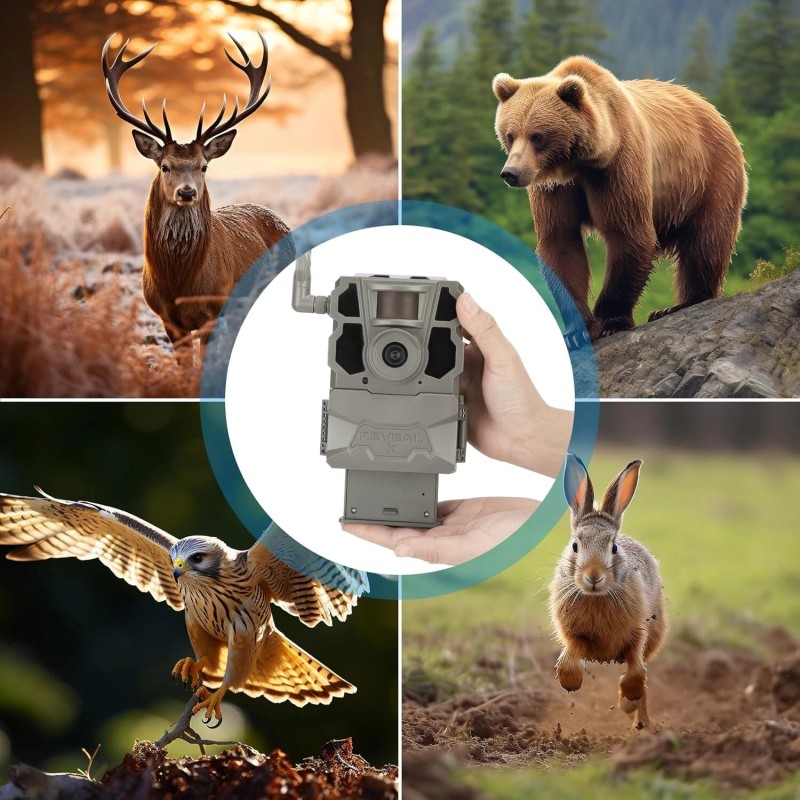 2PCS Rechargeable Battery for Reveal Hunting Trail Camera X Gen